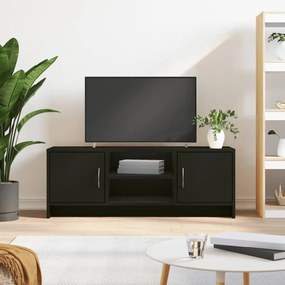 Móvel de TV Sami de 102cm com 2 Portas - Preto - Design Minimalista