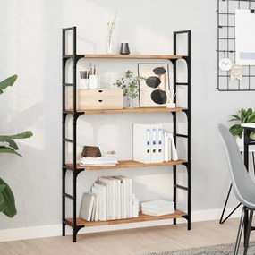 vidaXL Prateleira flutuante 100x20x2cm acácia maciça acabamento a óleo