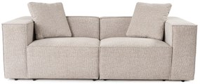 Sofá de 2 Lugares Lora – Mocha – 220x108x65 cm