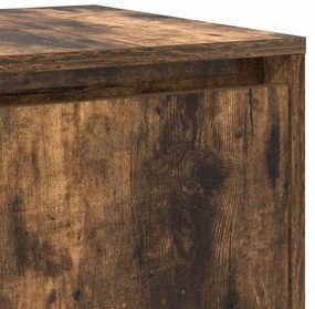 Buffet vidaXL Carvalho fumado Madeira 135 x 41 x 75 cm Armazenamento