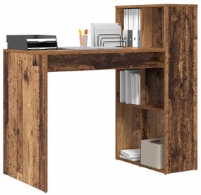 Mesa de Escritório Madeira Antiga Madeira Derivada Padrão