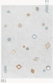 Tapete infantil lavável artesanal em algodão Kim