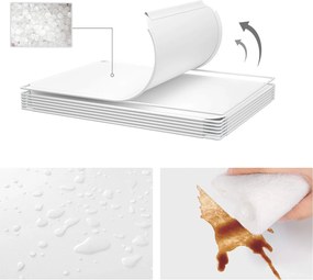 Armário de plástico para crianças 123 x 41 x 123 cm Branco