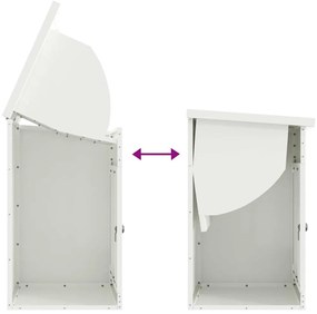 Caixa para entrega de pacotes Branco 44 x 35 x 59 cm Aço
