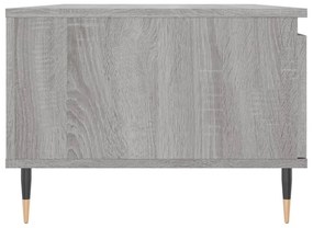 Mesa de centro 90x50x36,5 cm derivados madeira cinzento sonoma