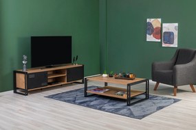 Conjunto de Mobiliário de Sala de Estar Cosmo – Pinheiro Atlântico Pre