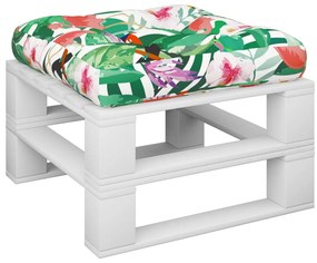 Almofadão para paletes 58x58x10 cm tecido oxford multicor