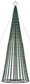 LED Árvore de Natal 1028 LEDs Branco Frio 403 cm