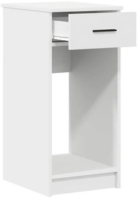 Suporte torre de computador com gaveta 35x45x77 cm branco