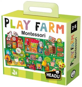 Jogo Didatico Headu Baby Play Farm Montessori