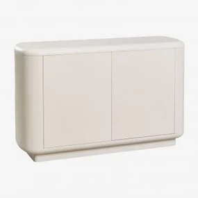Aparador Em Mdf Cixila ↔︎ 120 Cm & Gardénia Branco - Sklum