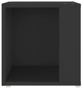 Mesa de apoio 33x33x34,5 cm derivados de madeira preto