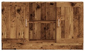 Aparador 120x30,5x70 cm derivados de madeira madeira velha