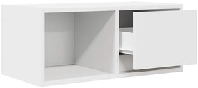 Móvel de TV 60x31x25,5 cm derivados de madeira branco