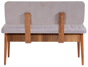 Banco Vina – Walnut Soho – 110x85x40 cm