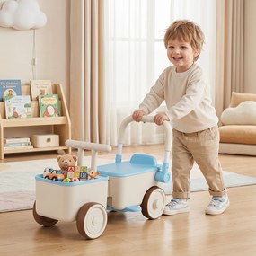 Infantil 3 em 1, 67,5 x 28 x 35 cm, Pega Dobrável, Azul