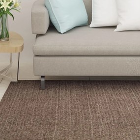 vidaXL Tapete sisal natural 66x200 cm castanho