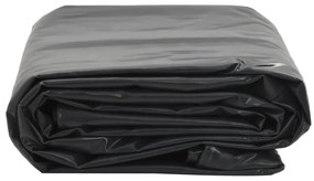 Lona 2,5x4,5 m 650 g/m² preto