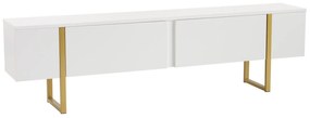 Móvel TV Serenity – Branco e Dourado – 180 cm x 50 cm x 29,5 cm
