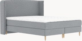 Cama divã em bouclé artesanal Ardis, H4