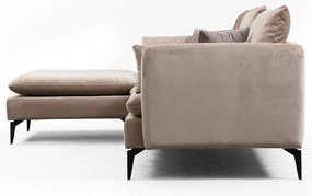 **** Sofá de Canto Felix – Bege – 289 cm x 186 cm

**