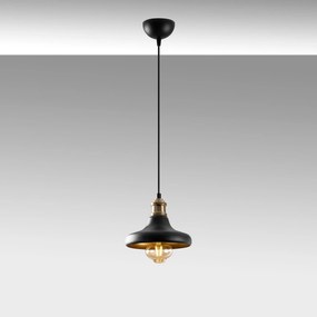 Candeeiro de Teto Dodo – Preto – 21 x 21 cm