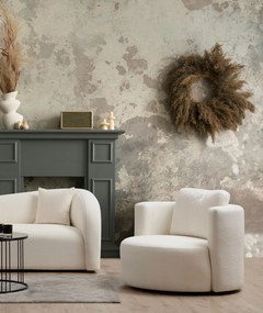 Cadeirão Asos – Creme – 105x100x71 cm