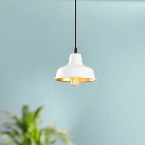 Chandelier Berceste – Branco – 19 x 19 cm