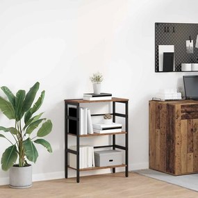 vidaXL Estante Madeira Antiga 60 x 29,5 x 81 cm Madeira processada