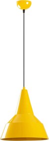 Candeeiro de Teto Saglam – Amarelo Dourado – 30 cm