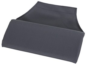 Outsunny Conjunto de 2 Espreguiçadeiras Dobráveis com Encosto Reclinável em 5 Posições e Apoio para a Cabeça Acolchoado 96,5x58x91,5cm Cinza Escuro