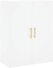 Armário alto 69,5x34x180 cm derivados de madeira branco