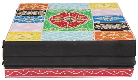 Prateleiras de Parede 2 pcs 40x20x6 cm Madeira Sólida de Mangueira