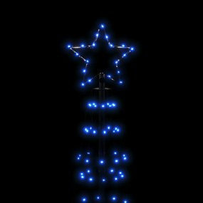 Árvore de Natal LED com Spikes 570 LEDs Azul 300 cm