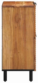 Aparador 60x33x75 cm Madeira Sólida de Acácia