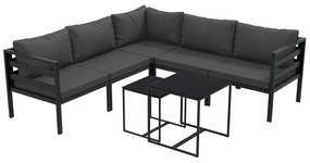 Conjunto de Móveis de Jardim 7 Peças Conjunto de Móveis de Terraço Inc