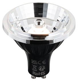 Conjunto de 5 Lâmpada LED Inteligente GU10 Regulável AR70 6W 500lm 2200-6500K