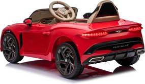 Carro elétrico para crianças Bentley Bacalar 12V, portas que se abrem para cima, controlo remoto 2,4 GHz, luzes LED, entrada USB/AUX, suspensão, bater