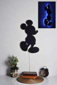 Iluminação Decorativa LED Mickey Mouse – Azul – 32 x 50 cm