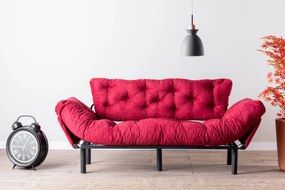 Mesas de Encastrar Stil Metal Ferforje – Carvalho/Preto – 46x62x33 cm,