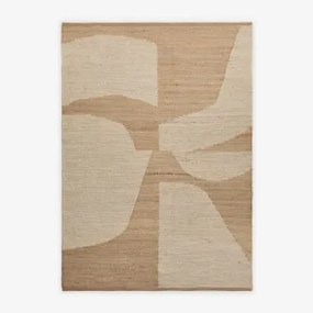 Alfombra Retangular De Exterior Em Juta E Algodão Meira Cores Naturais & 230x160 Cm - Sklum