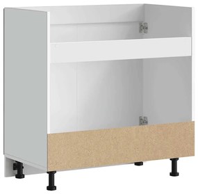 Armário baixo lavatório Kalmar 80x46x81,5 cm cinzento betão