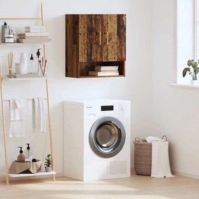 vidaXL Armário de Parede Madeira antiga 60 x 31 x 70 cm