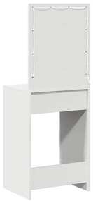 Mesa de Toucador com Luzes LED Branca 50x41x135 cm