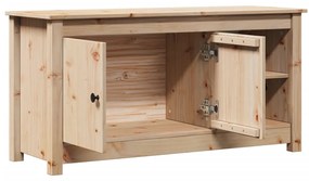 Móvel de TV 103x36,5x52 cm madeira de pinho maciça