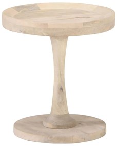 Mesa de apoio Ø40x45 cm madeira de mangueira maciça