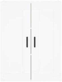 Armário alto 69,5x34x180 cm derivados de madeira branco