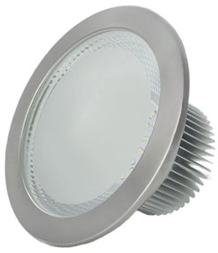 LED Downlight 18W 3000K Nickel