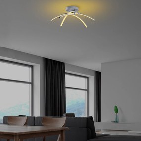 Chandelier Ledbanana – Cinzento – 57 cm x 20 cm x 57 cm
