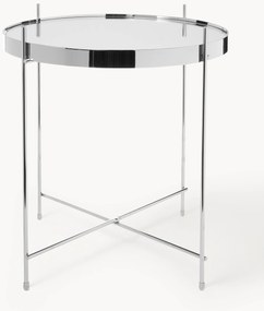 Mesa de apoio dobrável Cupid, tampo de vidro